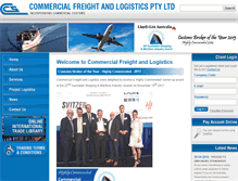 Tablet Screenshot of commercialcustoms.com.au